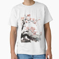 Cherry blossom with Japanese ink - Adult & Kids T-Shirts, Sweatshirts & Hoodies apparel design preview 1