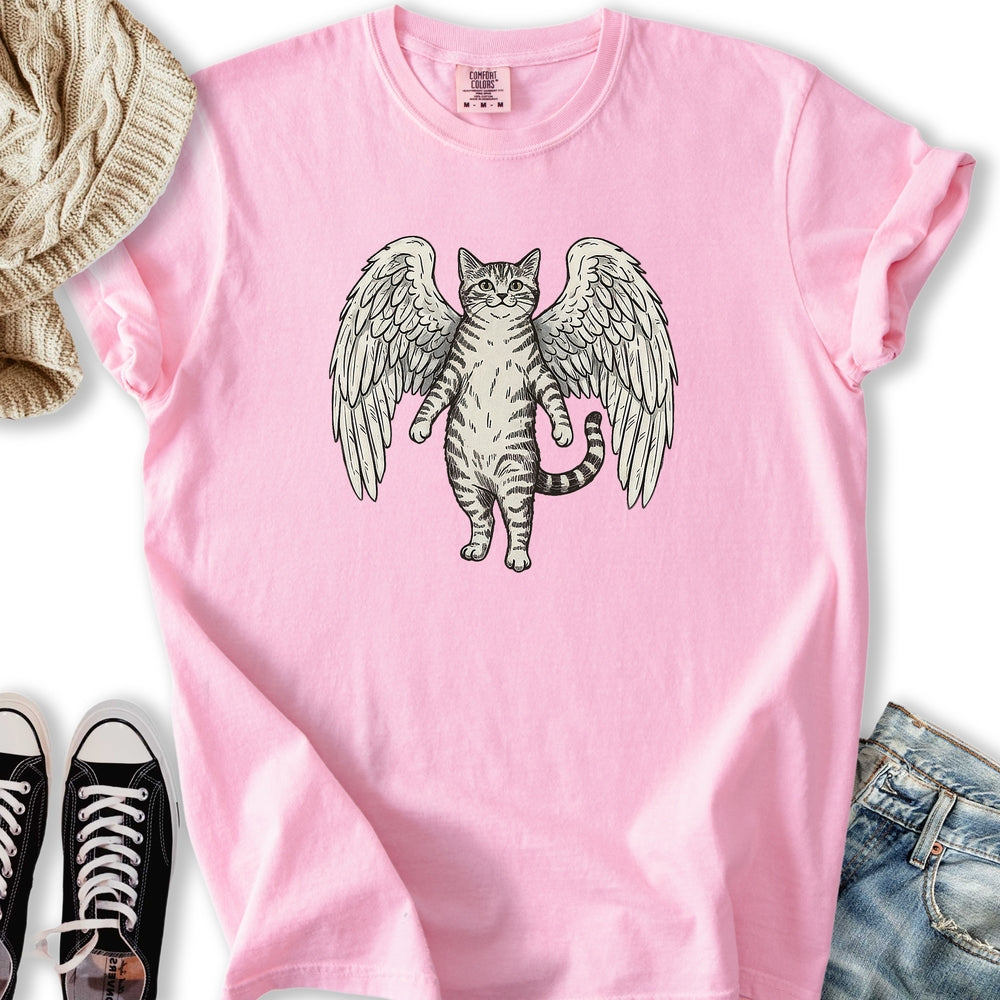 Angel Tabby - Adult & Kids T-Shirts, Sweatshirts & Hoodies apparel design preview 2