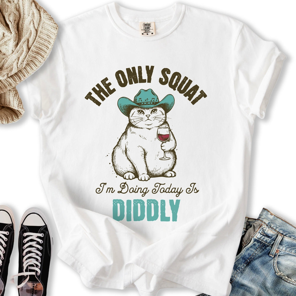 Diddly Squat - Adult & Kids T-Shirts, Sweatshirts & Hoodies apparel design preview 2