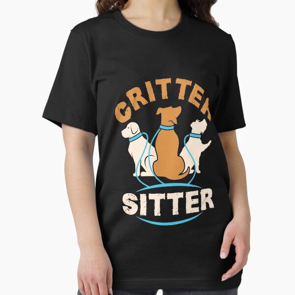 Critter Sitter Cute Dog - Adult & Kids T-Shirts, Sweatshirts & Hoodies apparel design preview 1