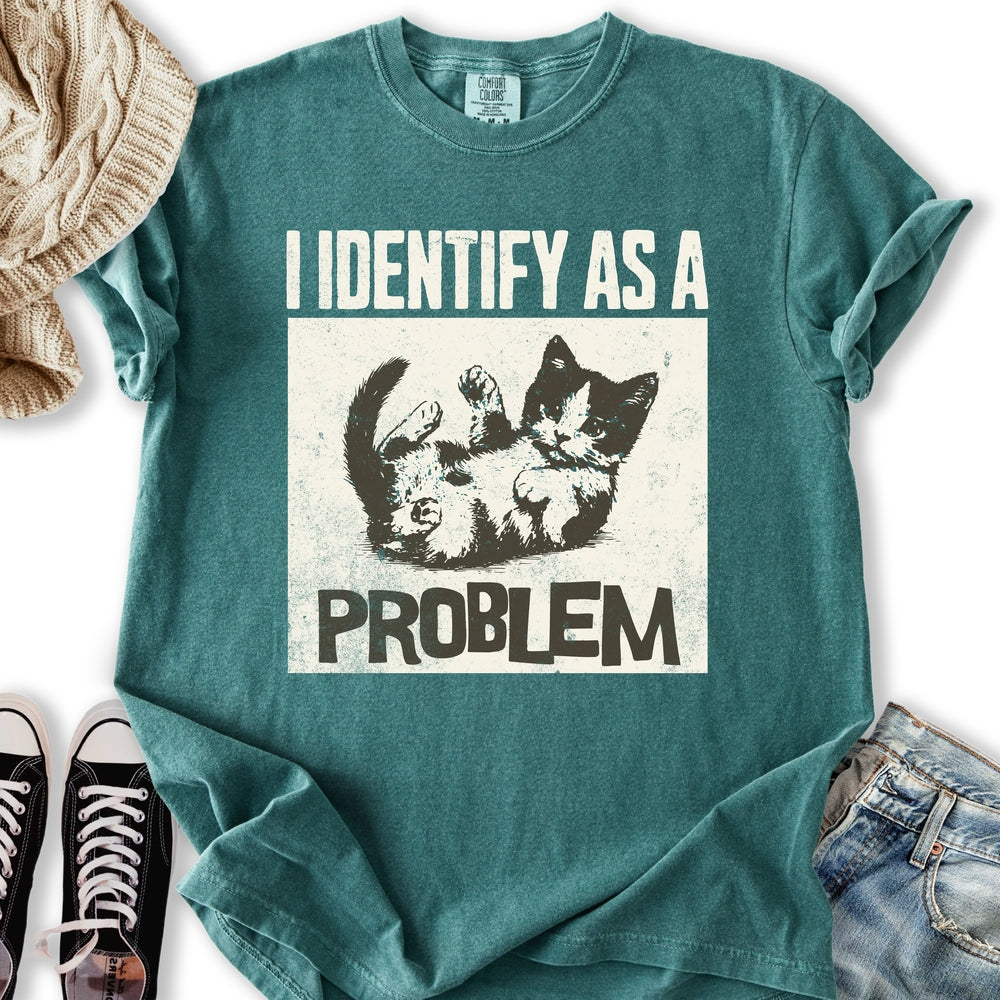 Identify As A Problem - Adult & Kids T-Shirts, Sweatshirts & Hoodies apparel design preview 1
