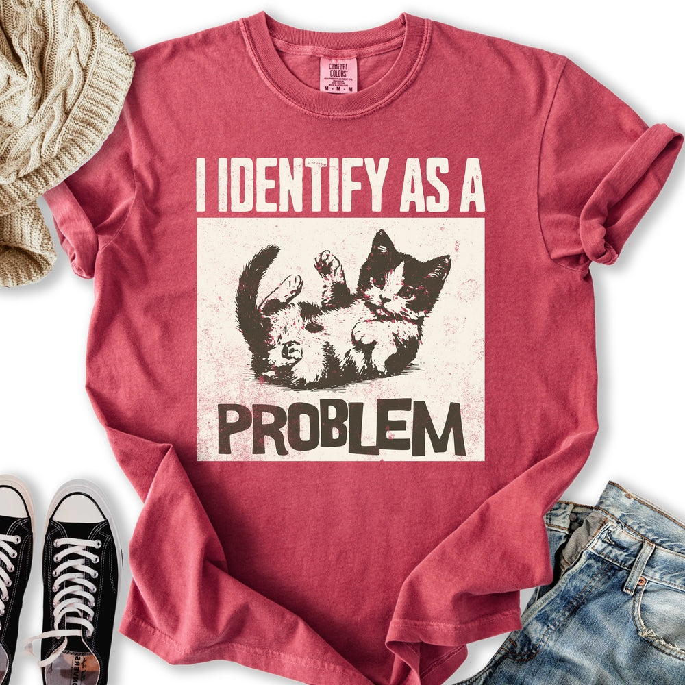 Identify As A Problem - Adult & Kids T-Shirts, Sweatshirts & Hoodies apparel design preview 2