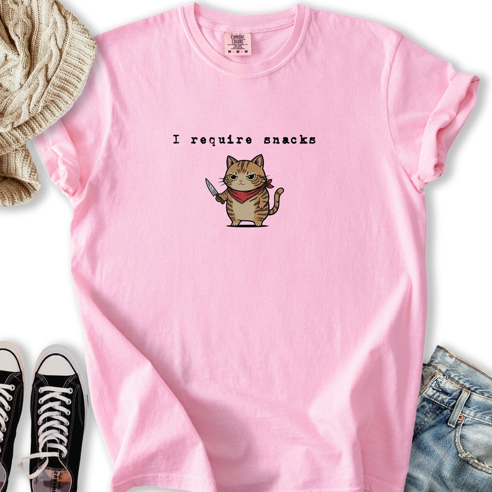I Require Snacks - Adult & Kids T-Shirts, Sweatshirts & Hoodies apparel design preview 1
