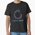 System Reboot Cyberpunk Tech Interface Design - Adult & Kids T-Shirts, Sweatshirts & Hoodies apparel design preview 1