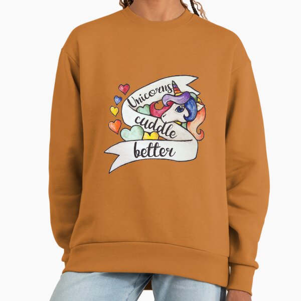 Unicorns cuddle better - Adult & Kids T-Shirts, Sweatshirts & Hoodies apparel design preview 1
