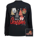 Girlie Girl Originals Merry Christmas Trees And - Adult & Kids T-Shirts, Sweatshirts & Hoodies apparel design preview 1