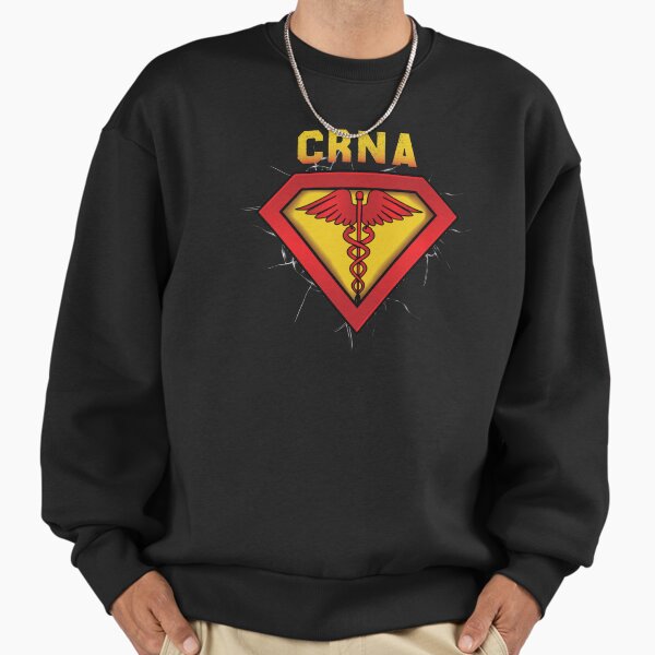 Superhero CRNA - Adult & Kids T-Shirts, Sweatshirts & Hoodies apparel design preview 1