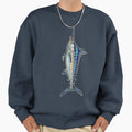 Blue Marlin - Adult & Kids T-Shirts, Sweatshirts & Hoodies apparel design preview 1