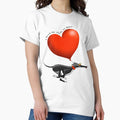 Stolen Heart black hound - Adult & Kids T-Shirts, Sweatshirts & Hoodies apparel design preview 1