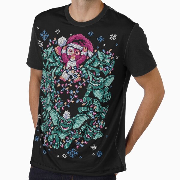 We Wish You a Gremlin Christmas Graphic - Adult & Kids T-Shirts, Sweatshirts & Hoodies apparel design preview 1