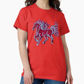 Fire Horse - Adult & Kids T-Shirts, Sweatshirts & Hoodies apparel design preview 1