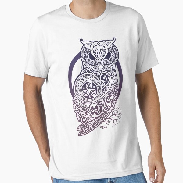 CELTIC OWL - Adult & Kids T-Shirts, Sweatshirts & Hoodies apparel design preview 1