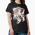 Anatomy, ribcage, rib cage,roses bloom spring - Adult & Kids T-Shirts, Sweatshirts & Hoodies apparel design preview 1