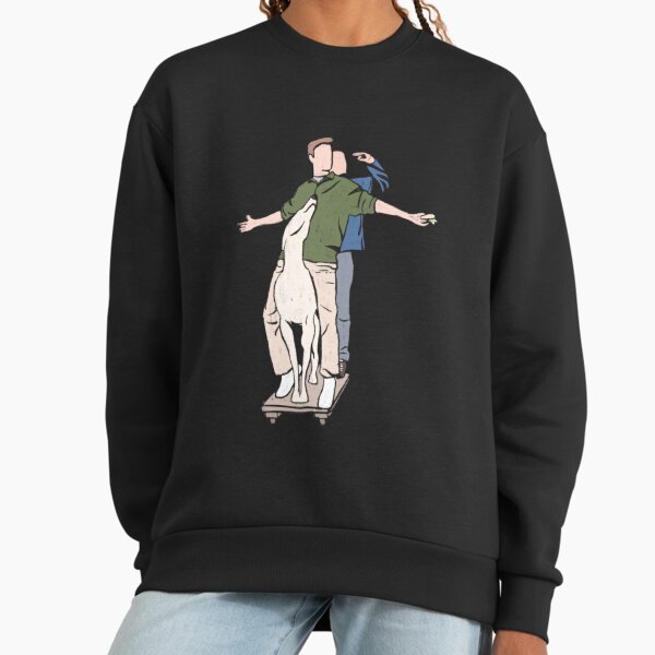 Chandler Joey and Dog Sticker - Adult & Kids T-Shirts, Sweatshirts & Hoodies apparel design preview 1