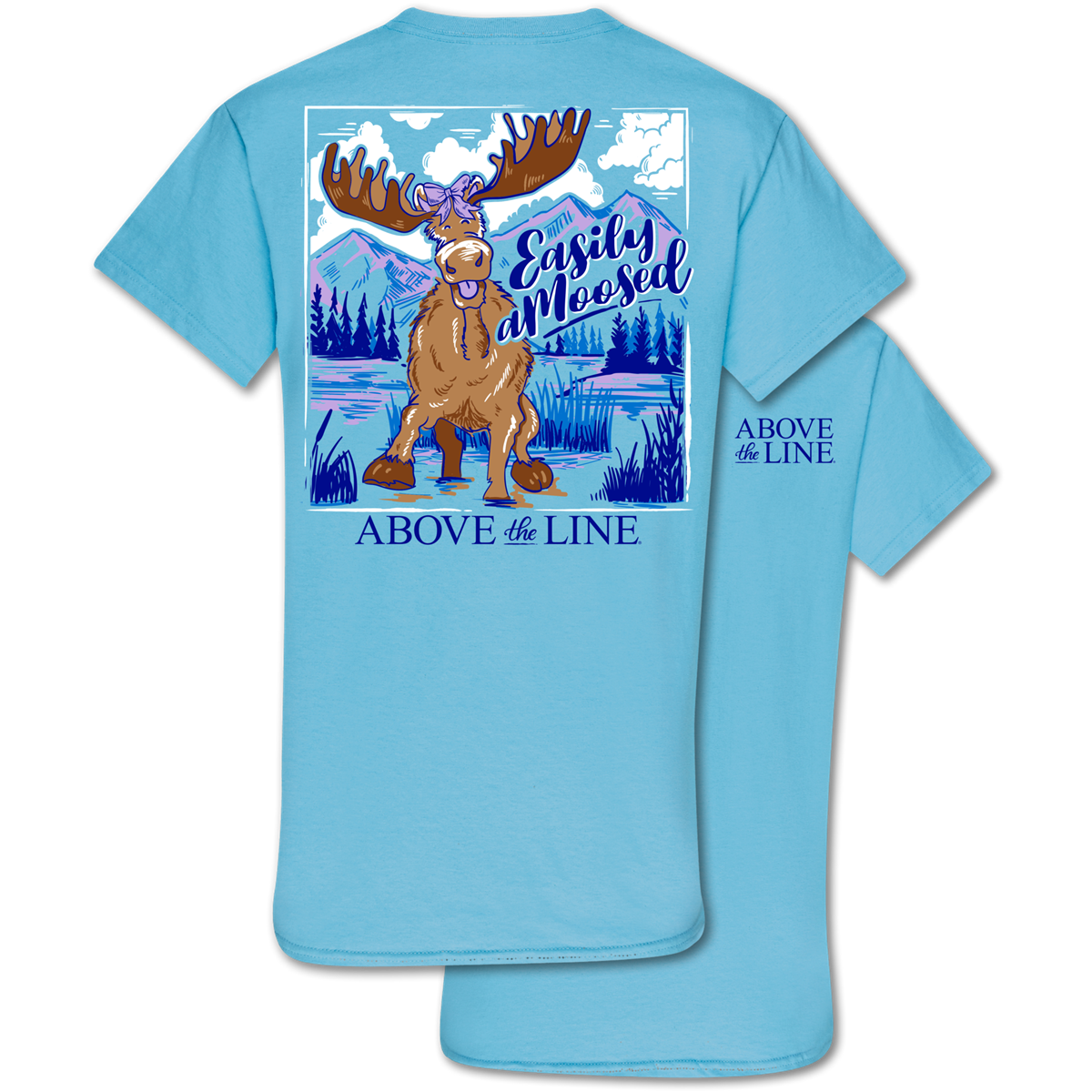 Couture Above The Line Collection Easily Amoosed - Adult & Kids T-Shirts, Sweatshirts & Hoodies apparel design preview 1