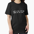 When we all fall asleep, where do go? white sticker - Adult & Kids T-Shirts, Sweatshirts & Hoodies apparel design preview 1