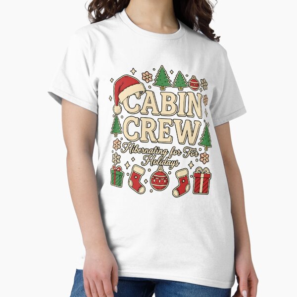 Christmas Cabin Crew Winter Holiday Hibernation - Adult & Kids T-Shirts, Sweatshirts & Hoodies apparel design preview 1