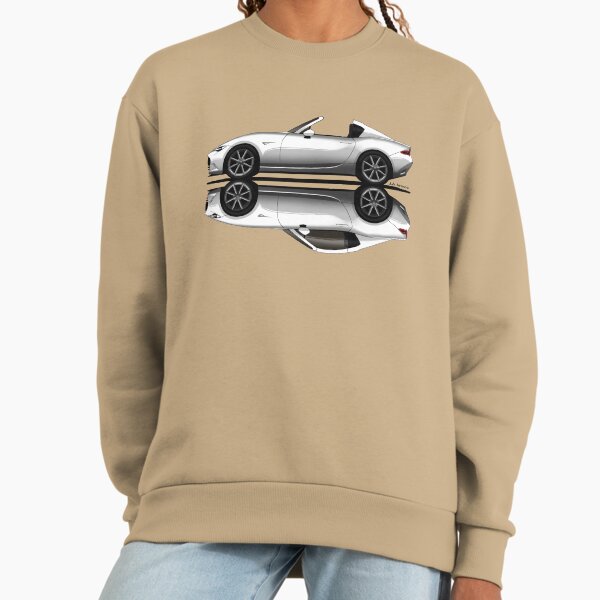 My drawing of open and closed white RF roadster - Adult & Kids T-Shirts, Sweatshirts & Hoodies apparel design preview 1