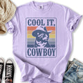 Cool It Retro Cowboy - Adult & Kids T-Shirts, Sweatshirts & Hoodies apparel design preview 1