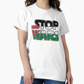 Intergalactic call to Stop Wars in Palestine - Adult & Kids T-Shirts, Sweatshirts & Hoodies apparel design preview 1