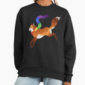 Rainbow Pride Scarf Cheeky Red Fox - Adult & Kids T-Shirts, Sweatshirts & Hoodies apparel design preview 1