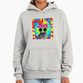 Stylish Chinchilla with Flower Sunglasses - Adult & Kids T-Shirts, Sweatshirts & Hoodies apparel design preview 1