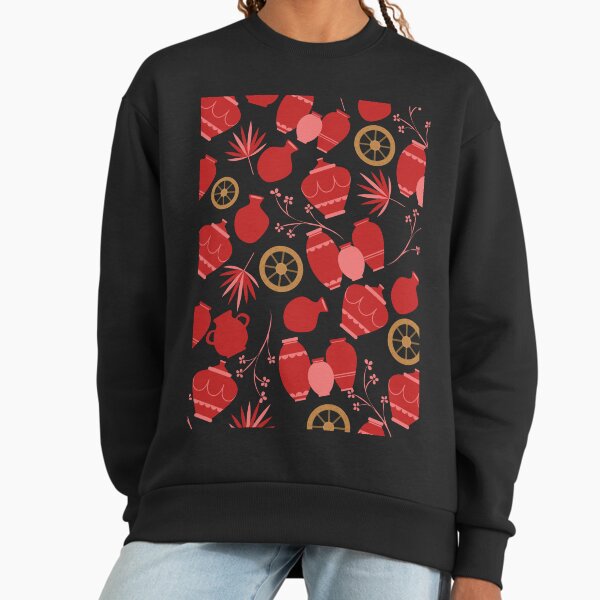 Pottery ceramic clay pots kiln artist flower brown - Adult & Kids T-Shirts, Sweatshirts & Hoodies apparel design preview 1