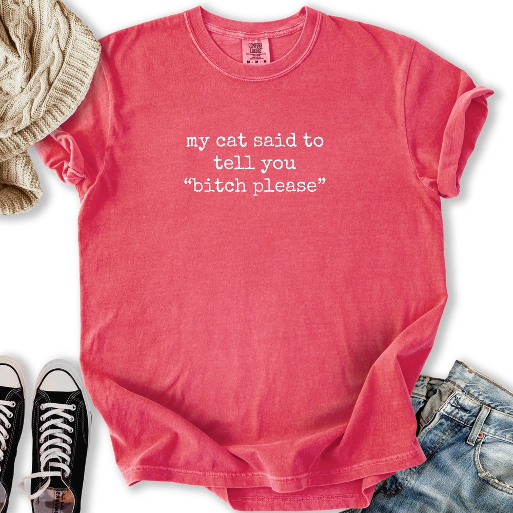 Cats Said Bitch Please - Adult & Kids T-Shirts, Sweatshirts & Hoodies apparel design preview 2