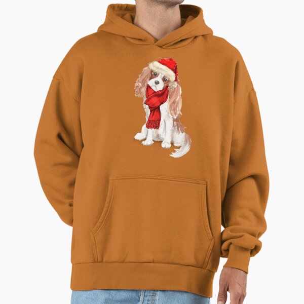 Cavalier King Charles Spaniel Christmas Dog - Adult & Kids T-Shirts, Sweatshirts & Hoodies apparel design preview 1