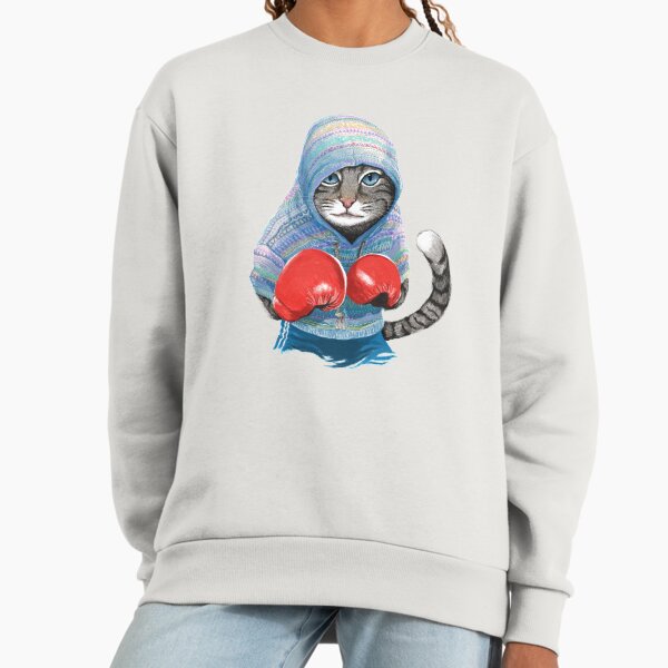 Boxing cat - Adult & Kids T-Shirts, Sweatshirts & Hoodies apparel design preview 1