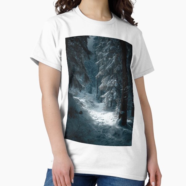 Forest Photography Winter - Adult & Kids T-Shirts, Sweatshirts & Hoodies apparel design preview 1
