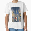 Peanuts Snoopy in Paris Vintage Travel Tourism - Adult & Kids T-Shirts, Sweatshirts & Hoodies apparel design preview 1