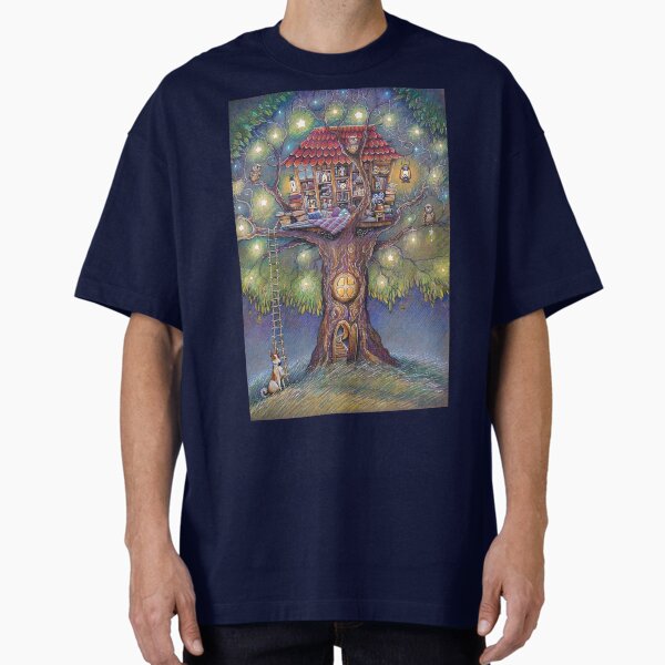 Tree House - Adult & Kids T-Shirts, Sweatshirts & Hoodies apparel design preview 1