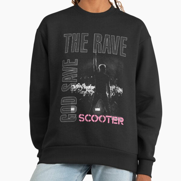The Rave and God Save _gt_SCOOTER_lt_ - Adult & Kids T-Shirts, Sweatshirts & Hoodies apparel design preview 1