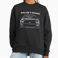 Mustang GT 5.0L V8 Performance Car Shadow Black - Adult & Kids T-Shirts, Sweatshirts & Hoodies apparel design preview 1