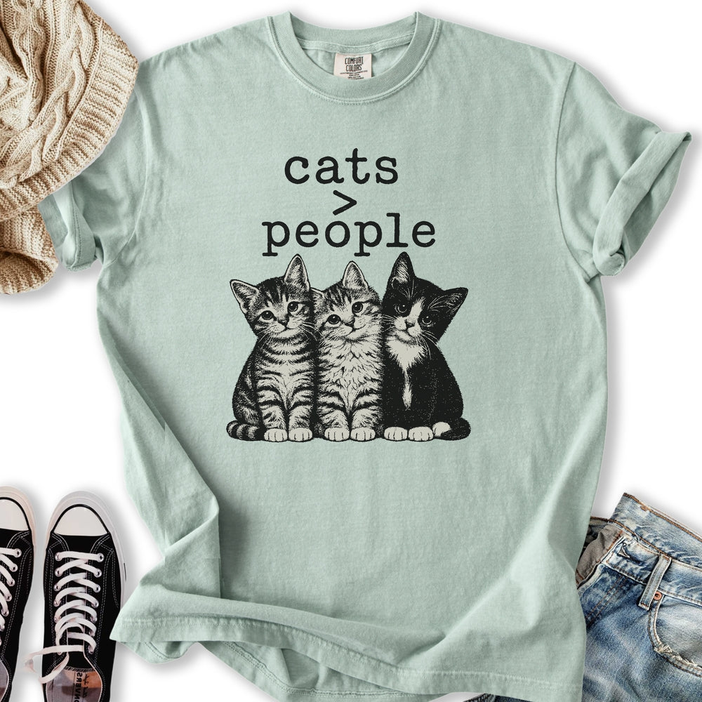 Cats People - Adult & Kids T-Shirts, Sweatshirts & Hoodies apparel design preview 2