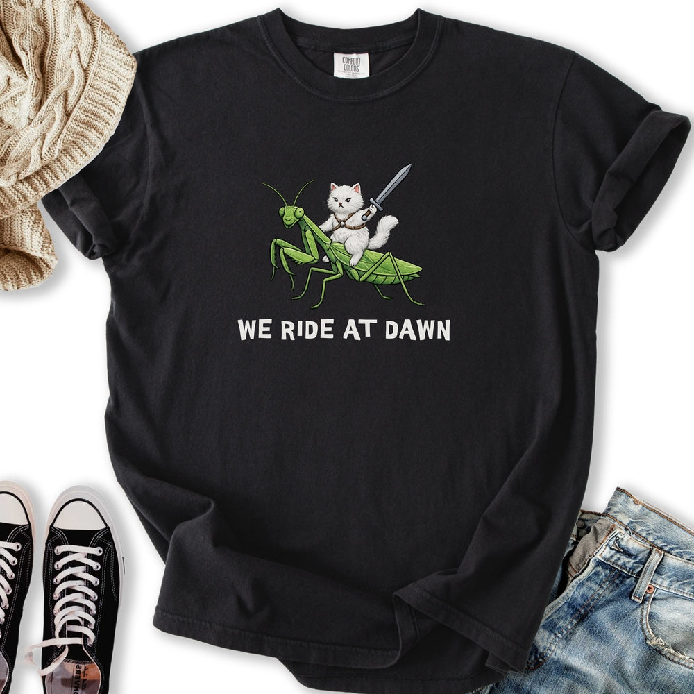 Ride At Dawn - Adult & Kids T-Shirts, Sweatshirts & Hoodies apparel design preview 2