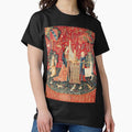 UNICORN AND LADY PLAYING ORGAN WITH ANIMALS Hearing - Adult & Kids T-Shirts, Sweatshirts & Hoodies apparel design preview 1
