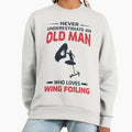 Wing Foiling Surfing Dad Grandpa Fathers day - Adult & Kids T-Shirts, Sweatshirts & Hoodies apparel design preview 1