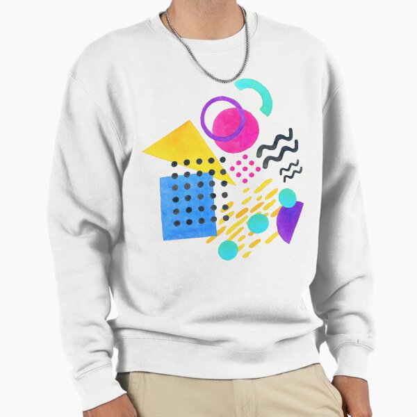 Memphis style - Adult & Kids T-Shirts, Sweatshirts & Hoodies apparel design preview 1