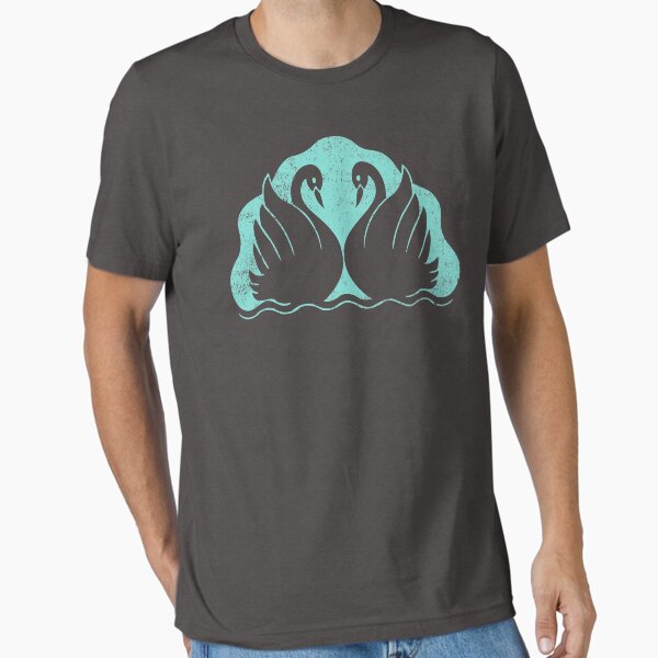 The Swan (Distressed) - Adult & Kids T-Shirts, Sweatshirts & Hoodies apparel design preview 1