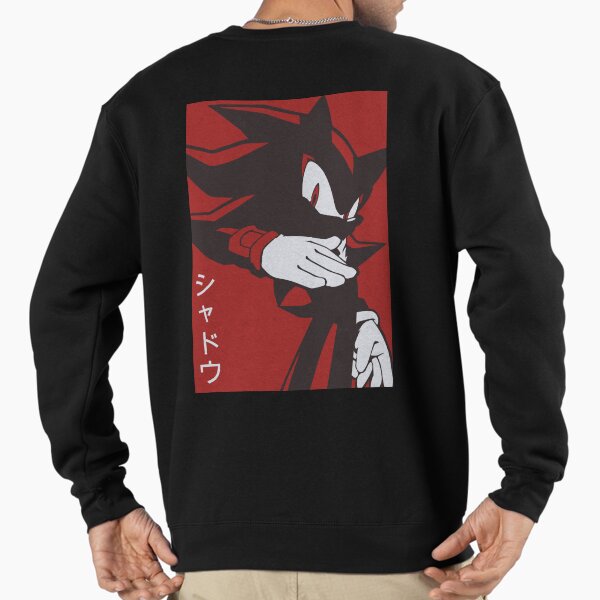 Normal Black Shadow Hedgehog anime manga style - Adult & Kids T-Shirts, Sweatshirts & Hoodies apparel design preview 1