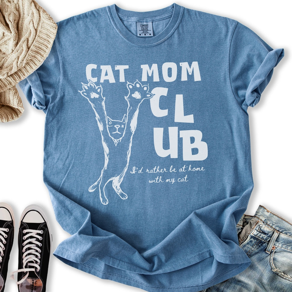 Cat Mom Club II - Adult & Kids T-Shirts, Sweatshirts & Hoodies apparel design preview 2
