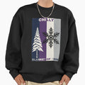 Chilly Blanket of Snow Winter Pine and Snowflake - Adult & Kids T-Shirts, Sweatshirts & Hoodies apparel design preview 1