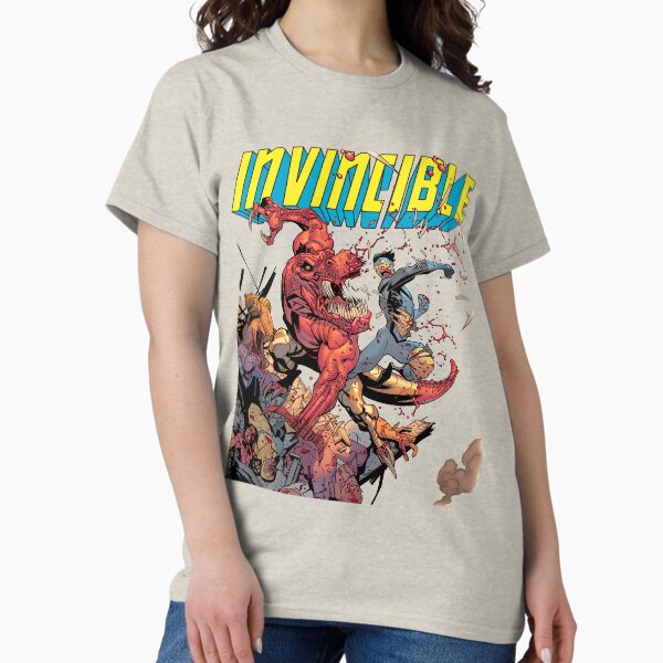 Invincible Vs Alien - Adult & Kids T-Shirts, Sweatshirts & Hoodies apparel design preview 1