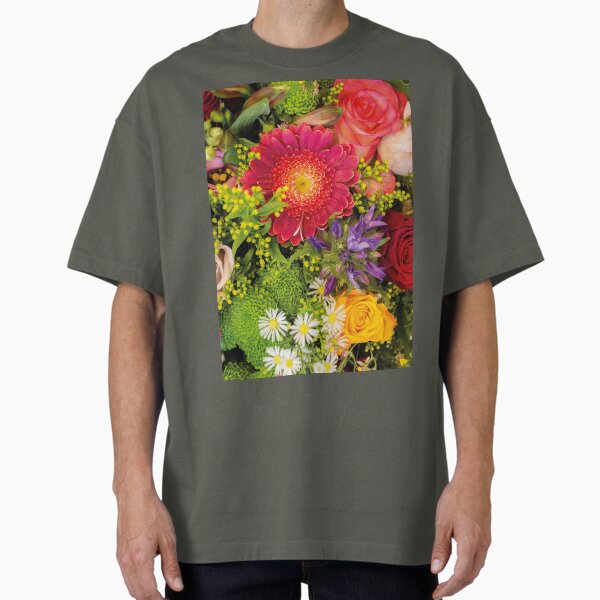 Beautiful flowers with colorful blossoms - Adult & Kids T-Shirts, Sweatshirts & Hoodies apparel design preview 1