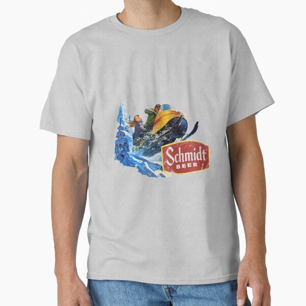 Schmidt Beer Snowmobile - Adult & Kids T-Shirts, Sweatshirts & Hoodies apparel design preview 1