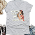 Less Murdery V-Neck - Adult & Kids T-Shirts, Sweatshirts & Hoodies apparel design preview 1