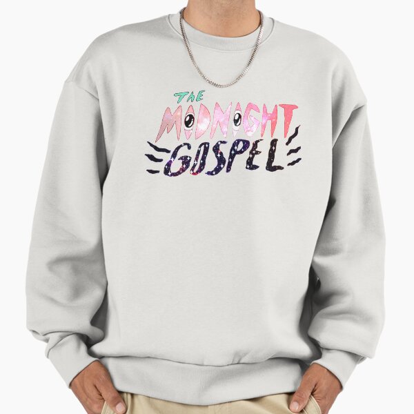 Midnight Gospel Logo with Space Pattern - Adult & Kids T-Shirts, Sweatshirts & Hoodies apparel design preview 1