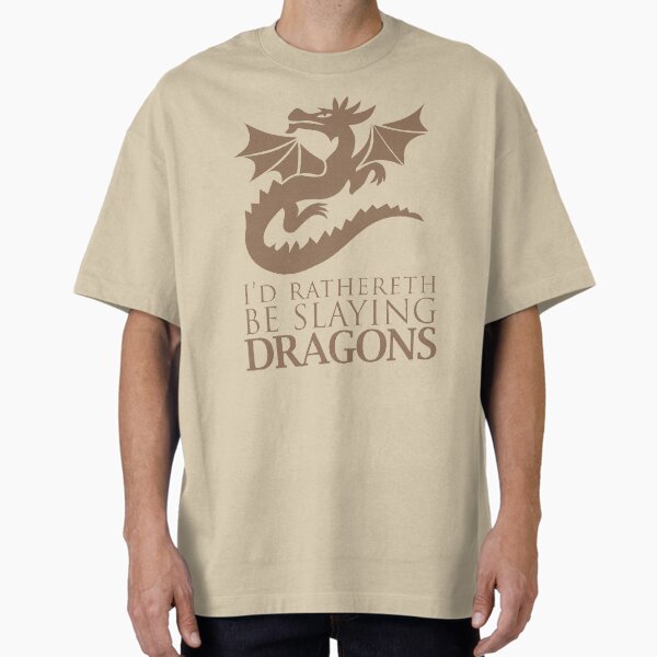 Rather Be Slaying Dragons - Adult & Kids T-Shirts, Sweatshirts & Hoodies apparel design preview 1